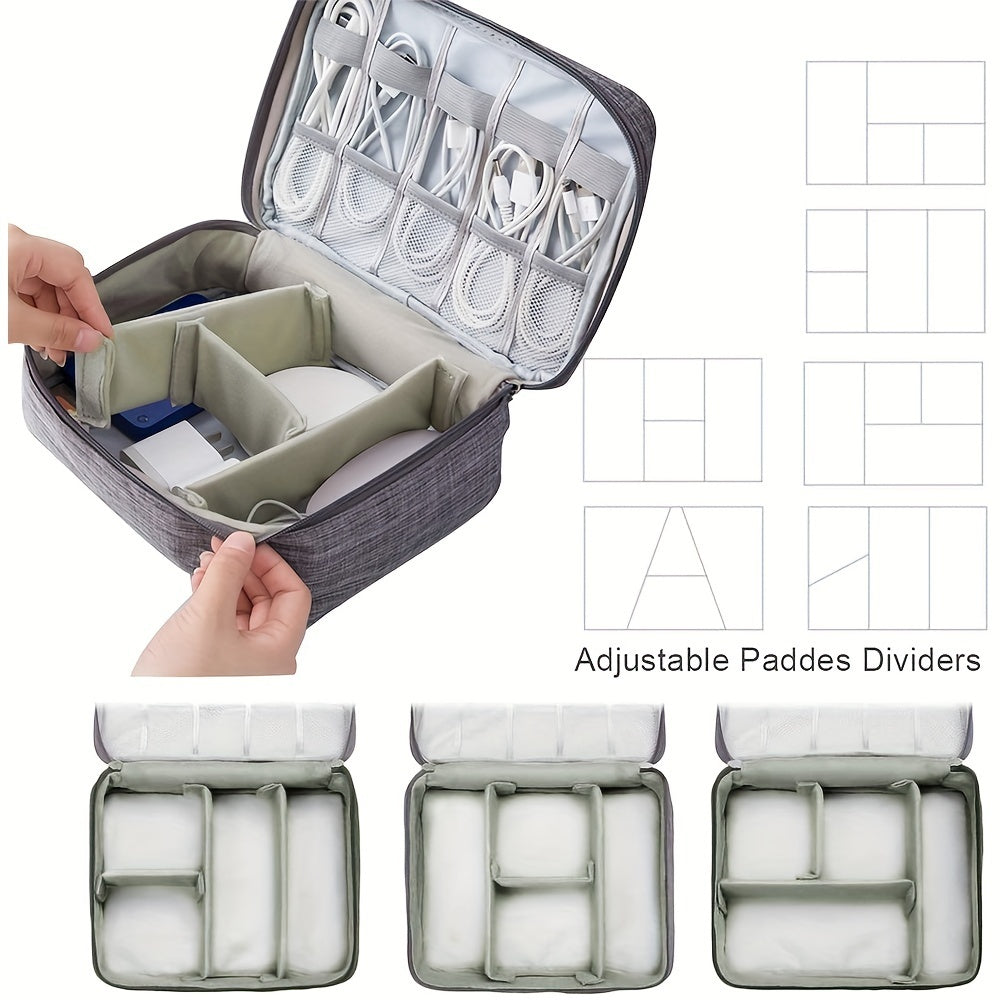 Waterproof Travel Cable Organizer – Compact, Durable & Portable - Ecolom 